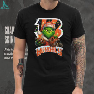 Cincinnati Bengals The Grinch ugly holiday T Shirt