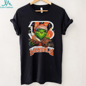 Cincinnati Bengals The Grinch ugly holiday T Shirt