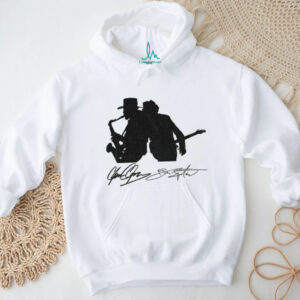 Clarence Clemons and Bruce Springsteen Autographed signatures shirt