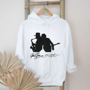 Clarence Clemons and Bruce Springsteen Autographed signatures shirt