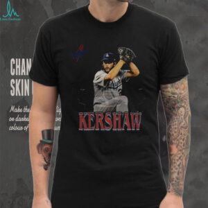 Clayton Kershaw 22 Los Angeles Dodgers MLB Baseball players World Series 2025 shirt