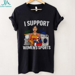 Cleaner I support women’s sports cartoon shirt