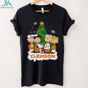 Clemson Tigers Peanuts Christmas Shirt