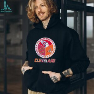 Cleveland sports teams logo Guardians Browns Cavaliers shirt