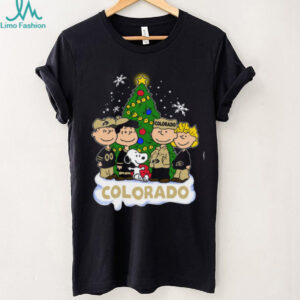 Colorado Buffaloes Peanuts Christmas Tree Shirts