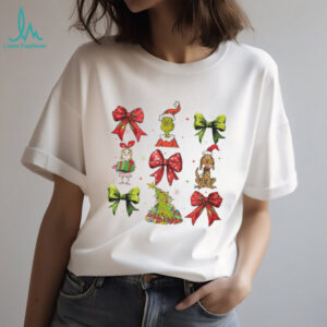 Coquette Bow Stole Christmas T Shirt