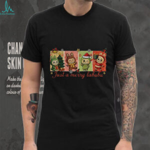 Cute Santa Labu bu Just a Merry Labubu Christmas shirt
