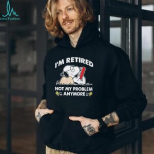 Cute Snoopy 'I'm Retired and Quite Frankly No Longer Give A Crap' T Shirt