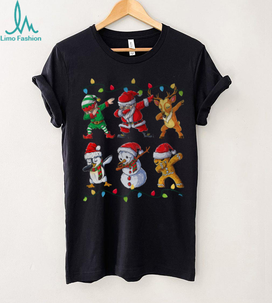 Dabbing Santa Elf Friends Christmas Boys Girls Men Xmas Dab T Shirt Dabbing Santa Elf Friends Christmas Boys Girls Men Xmas Dab T Shirt