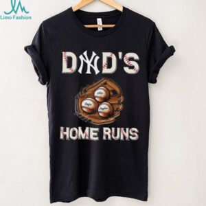 Dad's Home Runs Personalized T Shirt