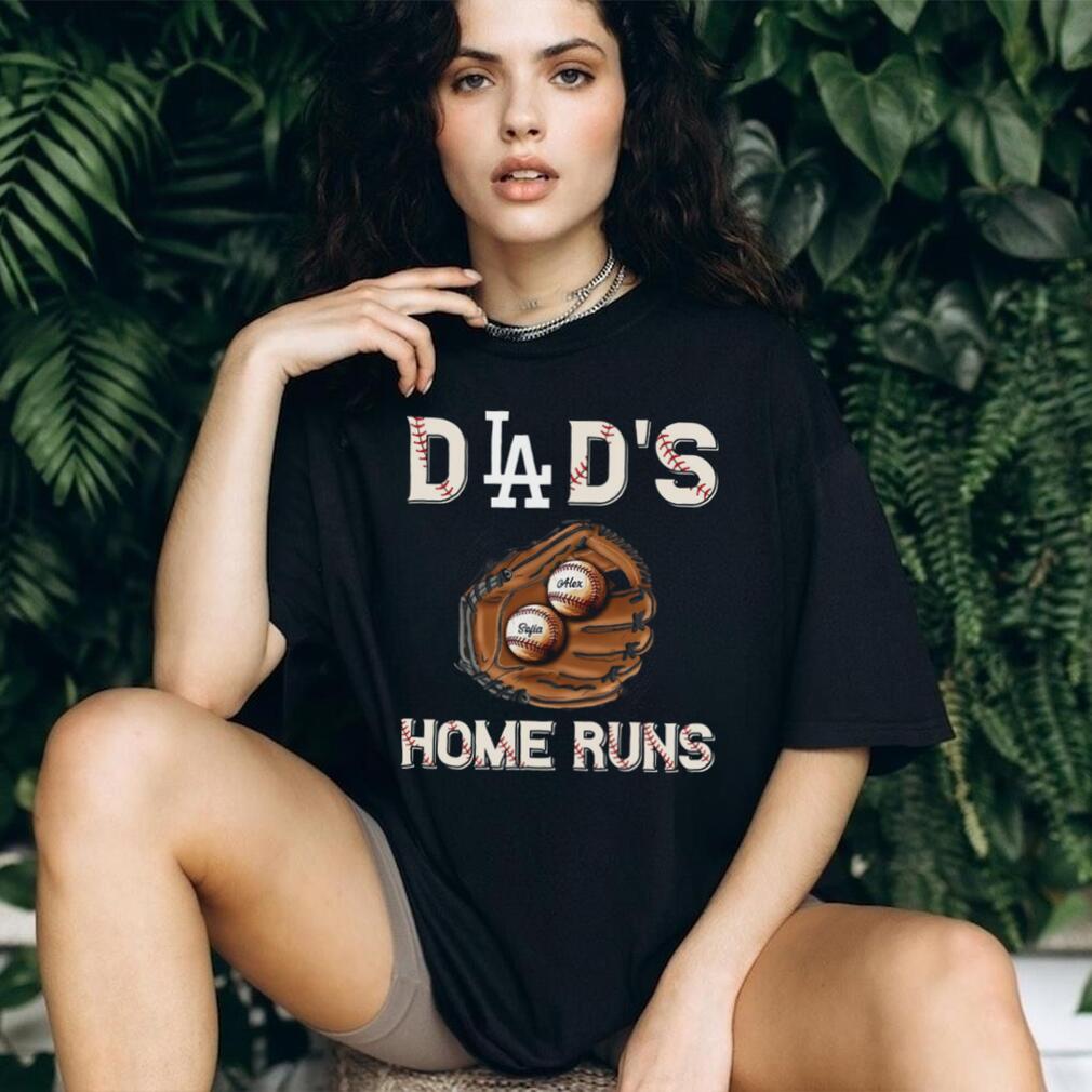 Dad’s Home Runs T Shirt Dad’s Home Runs T Shirt