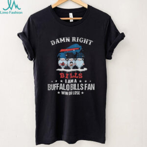 Damn Right I Bleed Bills Red Buffalo Bills Fan T Shirt