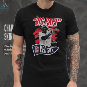 David Ortiz Big Papi Boston Red Sox Baseball Player Nickname signature shirt