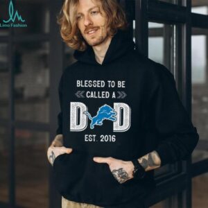 Detroit Lions Dad Est. 2016 T Shirt