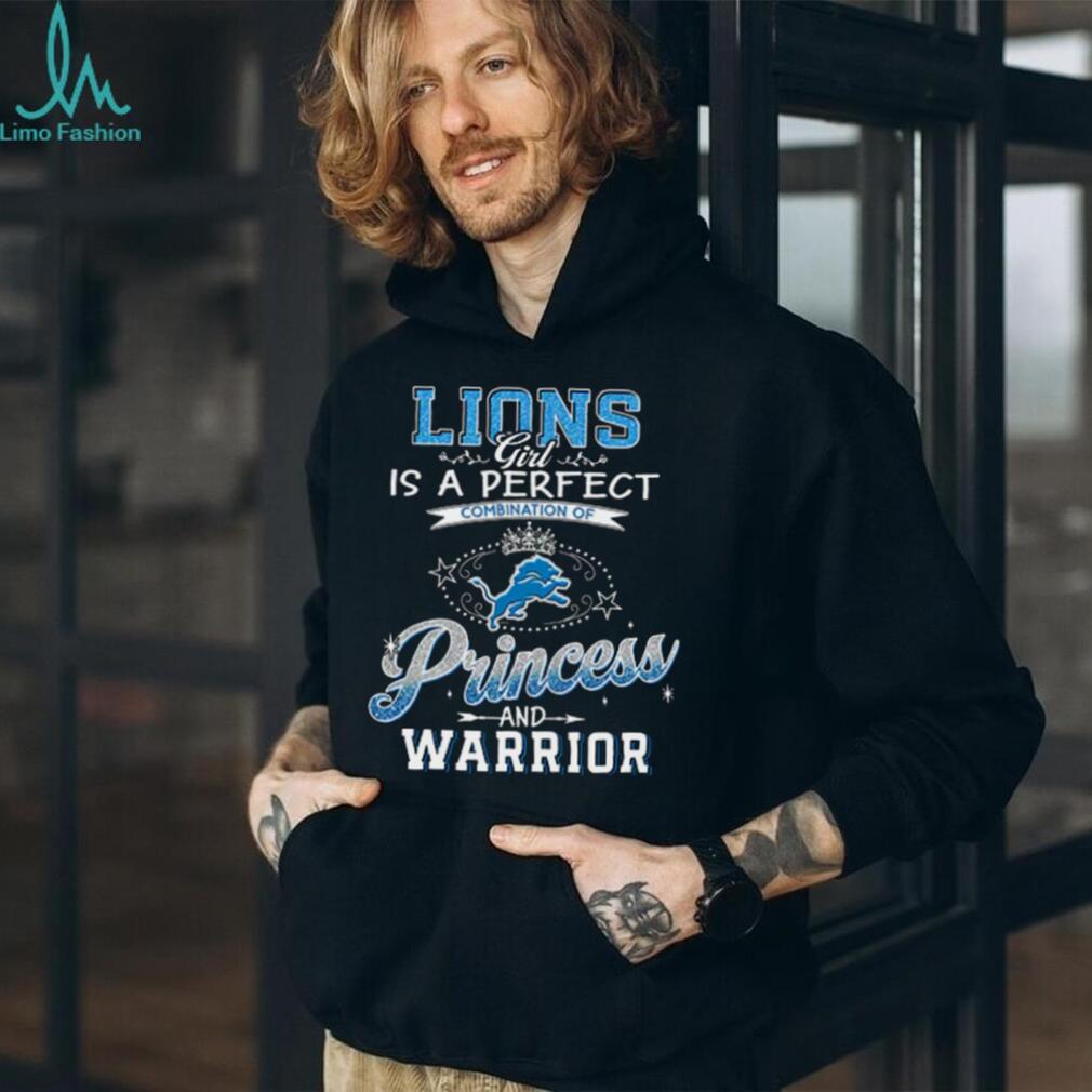 Detroit Lions Girl Princess Warrior T Shirt Detroit Lions Girl Princess Warrior T Shirt