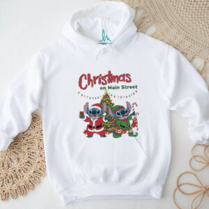 Disney Lilo & Stitch Christmas on Main Street T Shirt
