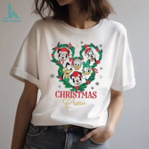 Disney Mickey & Friends Christmas Shirt Family Holiday Tee
