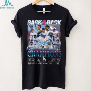 Dodgers 2025 Back To Back National League Champions Tee LA Baseball Fan Shirt
