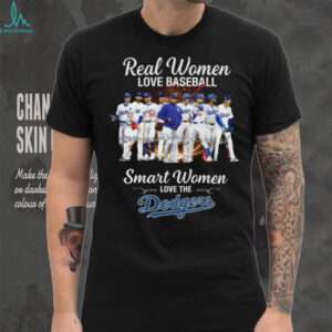 Dodgers Merch Reall Women Love Baseball Smart Women Love The Dodgers T Shirt