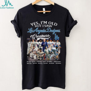 Dodgers Shirt Yes I'm Old But I Saw Los Angeles Dodgers T Shirt