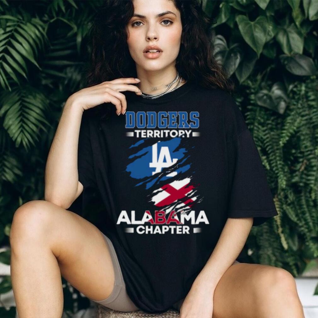 Dodgers Territory Alabama Chapter T Shirt Dodgers Territory Alabama Chapter T Shirt