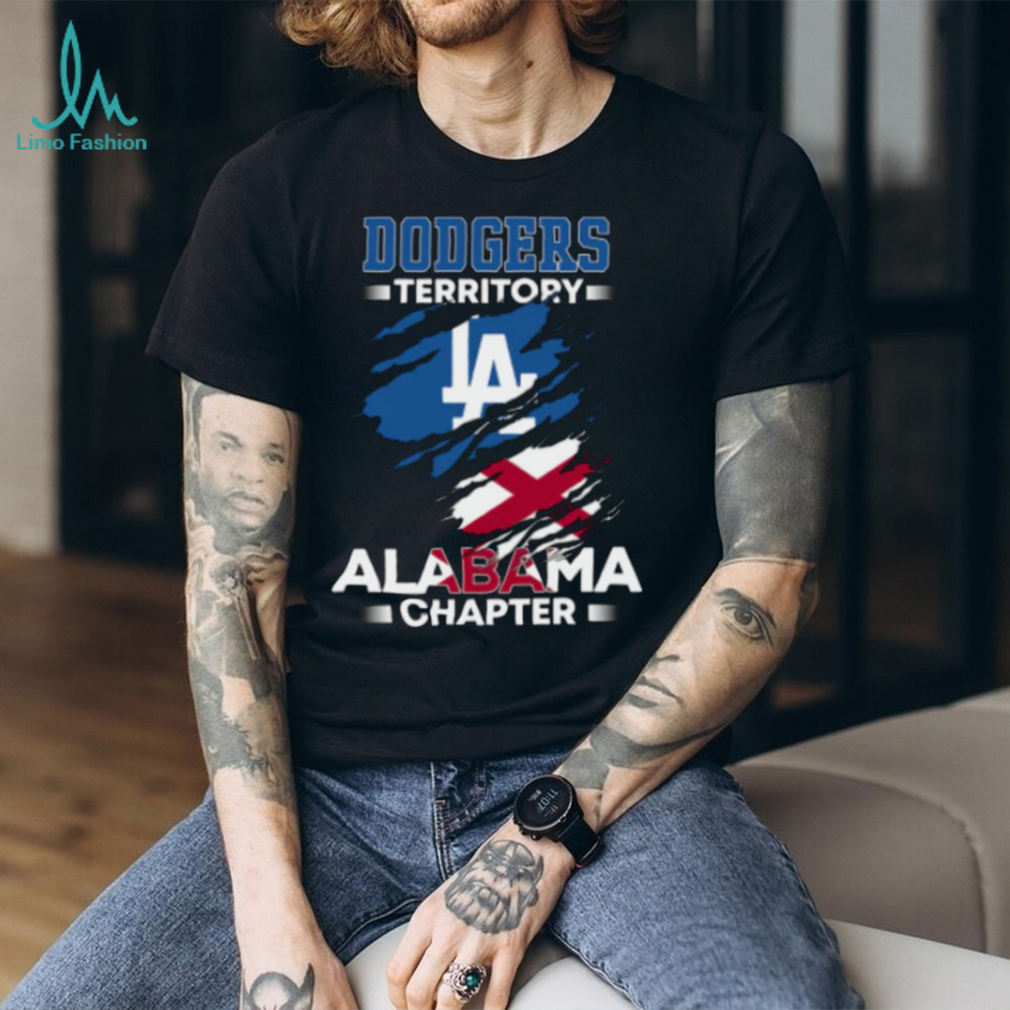Dodgers Territory Alabama Chapter T Shirt Dodgers Territory Alabama Chapter T Shirt