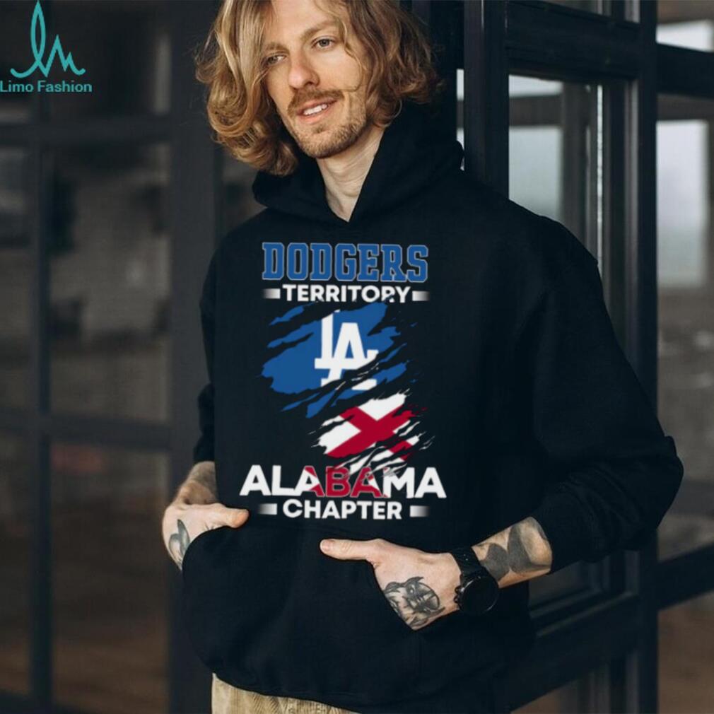 Dodgers Territory Alabama Chapter T Shirt Dodgers Territory Alabama Chapter T Shirt