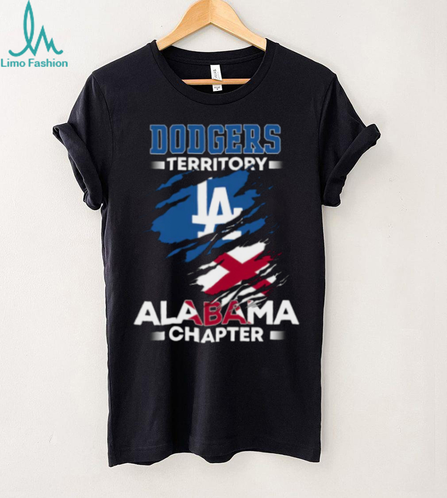 Dodgers Territory Alabama Chapter T Shirt Dodgers Territory Alabama Chapter T Shirt