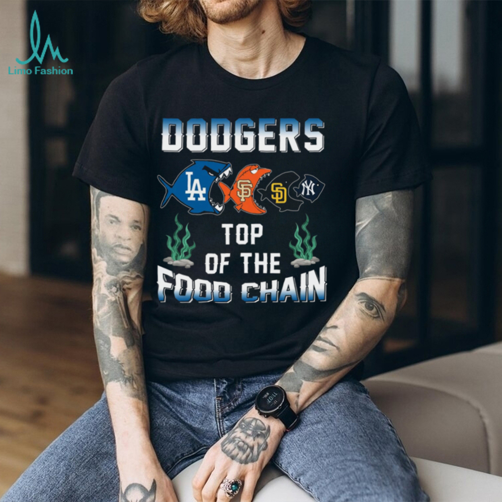 Dodgers Top of the Food Chain T Shirt Dodgers Top of the Food Chain T Shirt