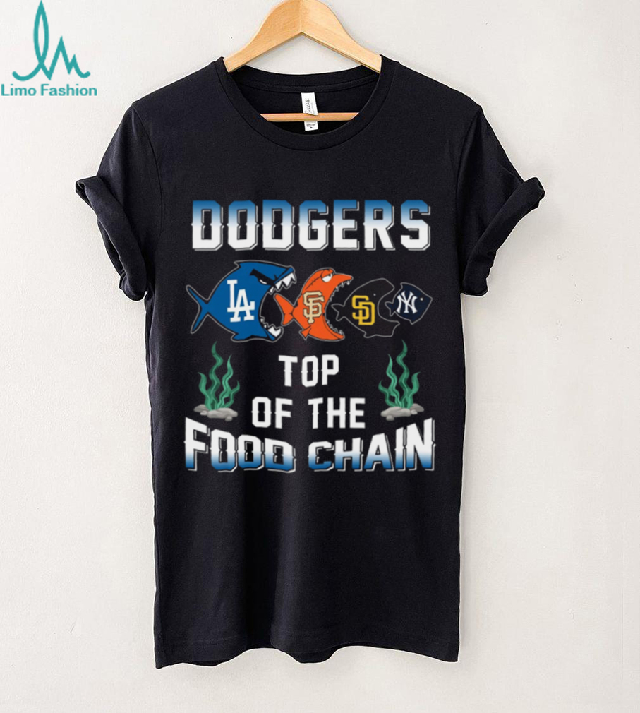 Dodgers Top of the Food Chain T Shirt Dodgers Top of the Food Chain T Shirt