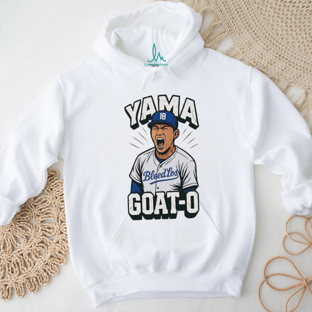 Dodgers Yoshinobu Yamamoto Yama Goat O Shirt Dodgers Yoshinobu Yamamoto Yama Goat O Shirt