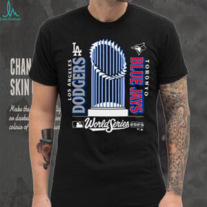 Dodgers vs Blue Jays Changeup Game Tee MLB Matchup Baseball Shirt