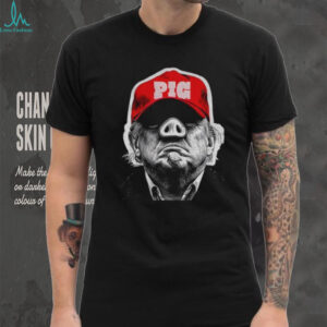 Donald Trump Pig Donnie The Liar in Chief Exposed funny meme shirt