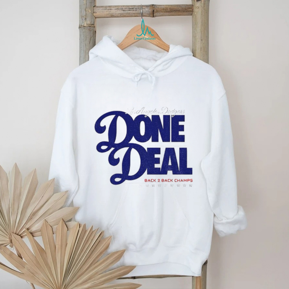 Done Deal Back 2 Back Los Angeles Dodgers 2025 World Series Champions MLB shirt Done Deal Back 2 Back Los Angeles Dodgers 2025 World Series Champions MLB shirt