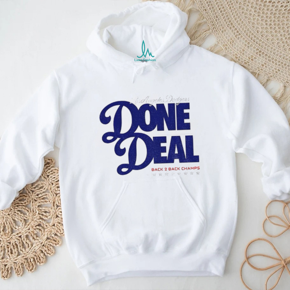 Done Deal Back 2 Back Los Angeles Dodgers 2025 World Series Champions MLB shirt Done Deal Back 2 Back Los Angeles Dodgers 2025 World Series Champions MLB shirt
