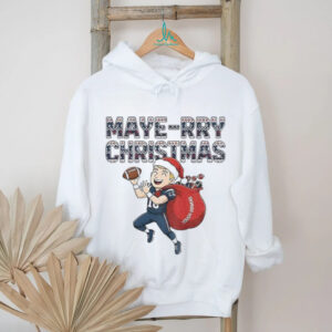 Drake Maye New England Patriots NFL Football Maye rry Christmas shirt