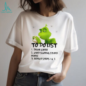 Drink Coffee Avoid Slapping Stupid People Shirt