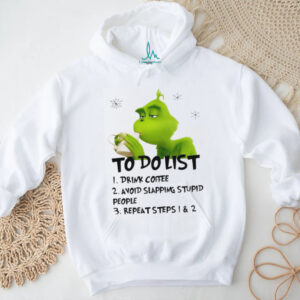 Drink Coffee Slap Stupid People T Shirt