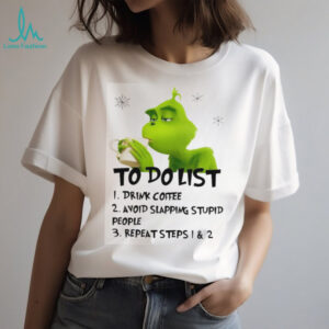 Drink Coffee Slap Stupid People T Shirt