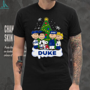 Duke Peanuts Snoopy and Friends Christmas Shirt