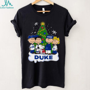 Duke Peanuts Snoopy and Friends Christmas Shirt