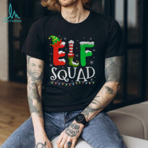 Elf Family Christmas Matching Pajamas Xmas Elf Squad T Shirt
