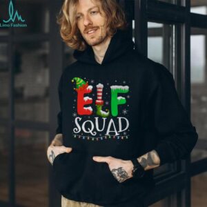 Elf Family Christmas Matching Pajamas Xmas Elf Squad T Shirt