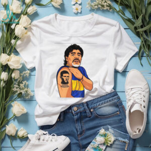 Elliot Anderson Geordie Maradona tattoo shirt