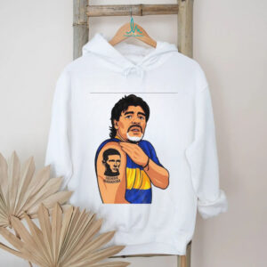 Elliot Anderson Geordie Maradona tattoo shirt