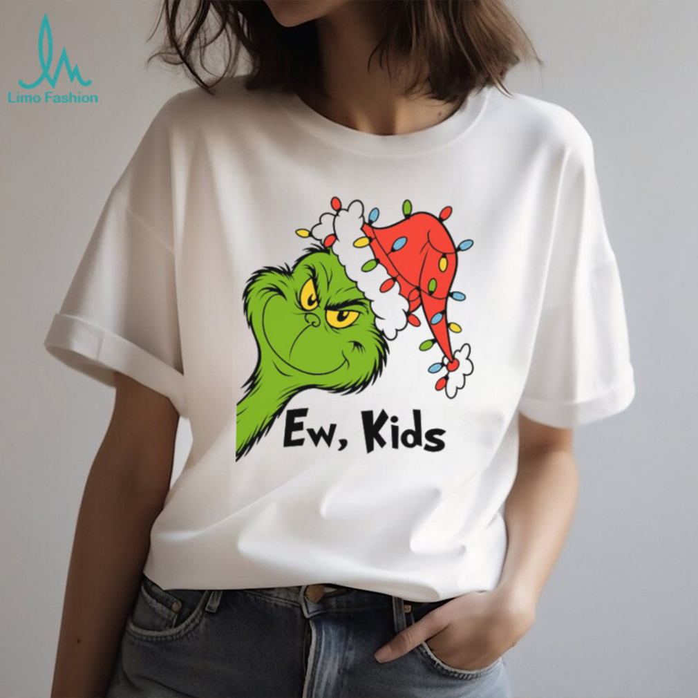 Ew, Kids Grinch Christmas T Shirt Ew, Kids Grinch Christmas T Shirt