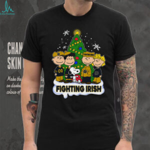 Fighting Irish Peanuts Snoopy and Friends Christmas Shirt