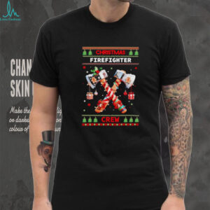 Firefighter crew ugly Christmas shirt