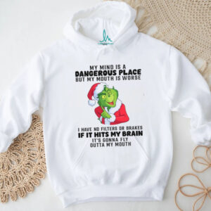 Funny Grinch Christmas T Shirt My Mouth Is Worse