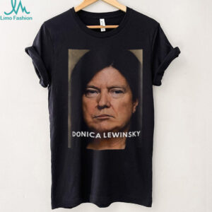 Funny Meme Donica Lewinsky Vintage Portrait Photo Anti Trump shirt